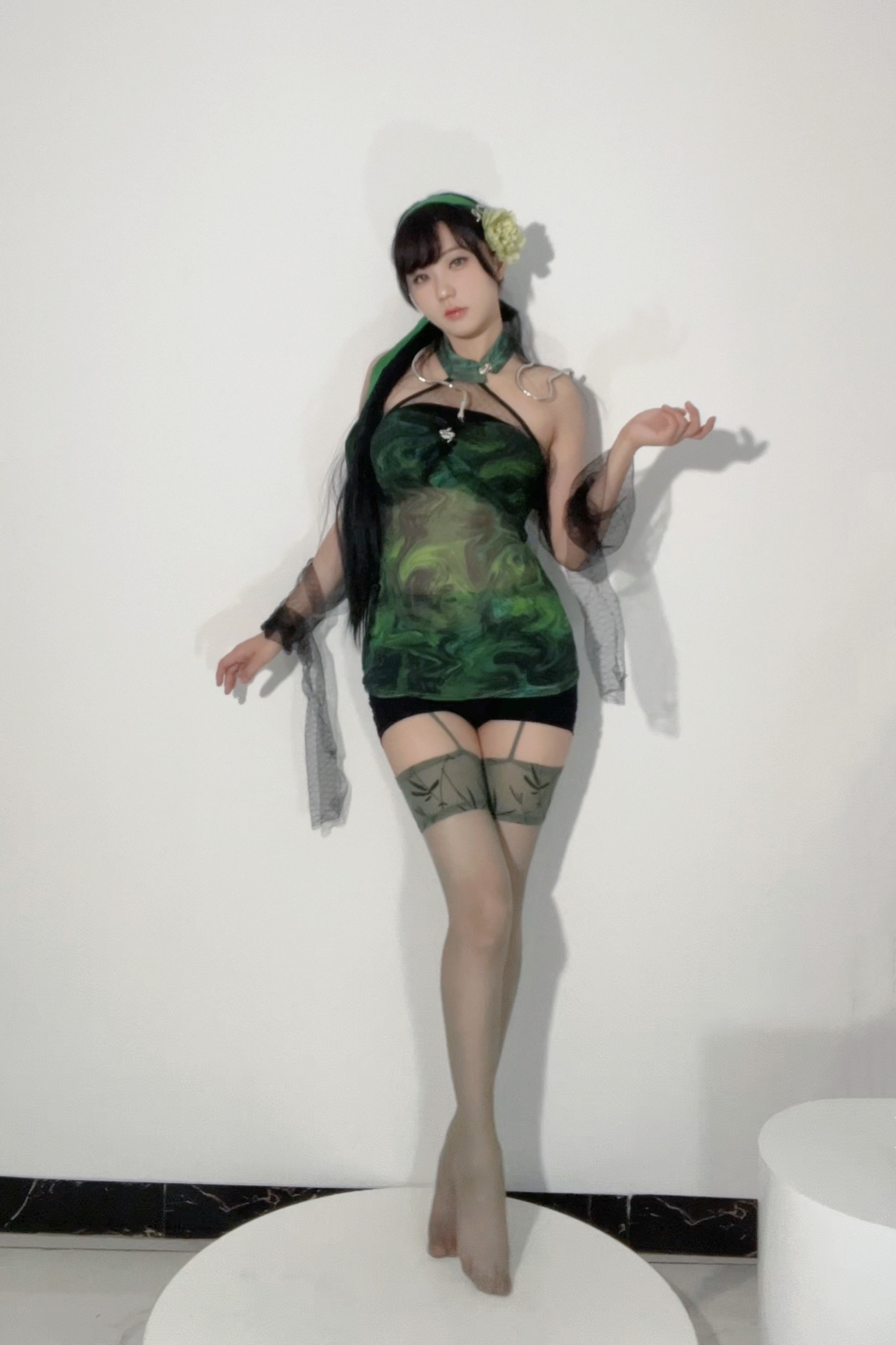 图片[1]-无影喵喵 – NO.009 青蛇自拍[20P]-XikXak